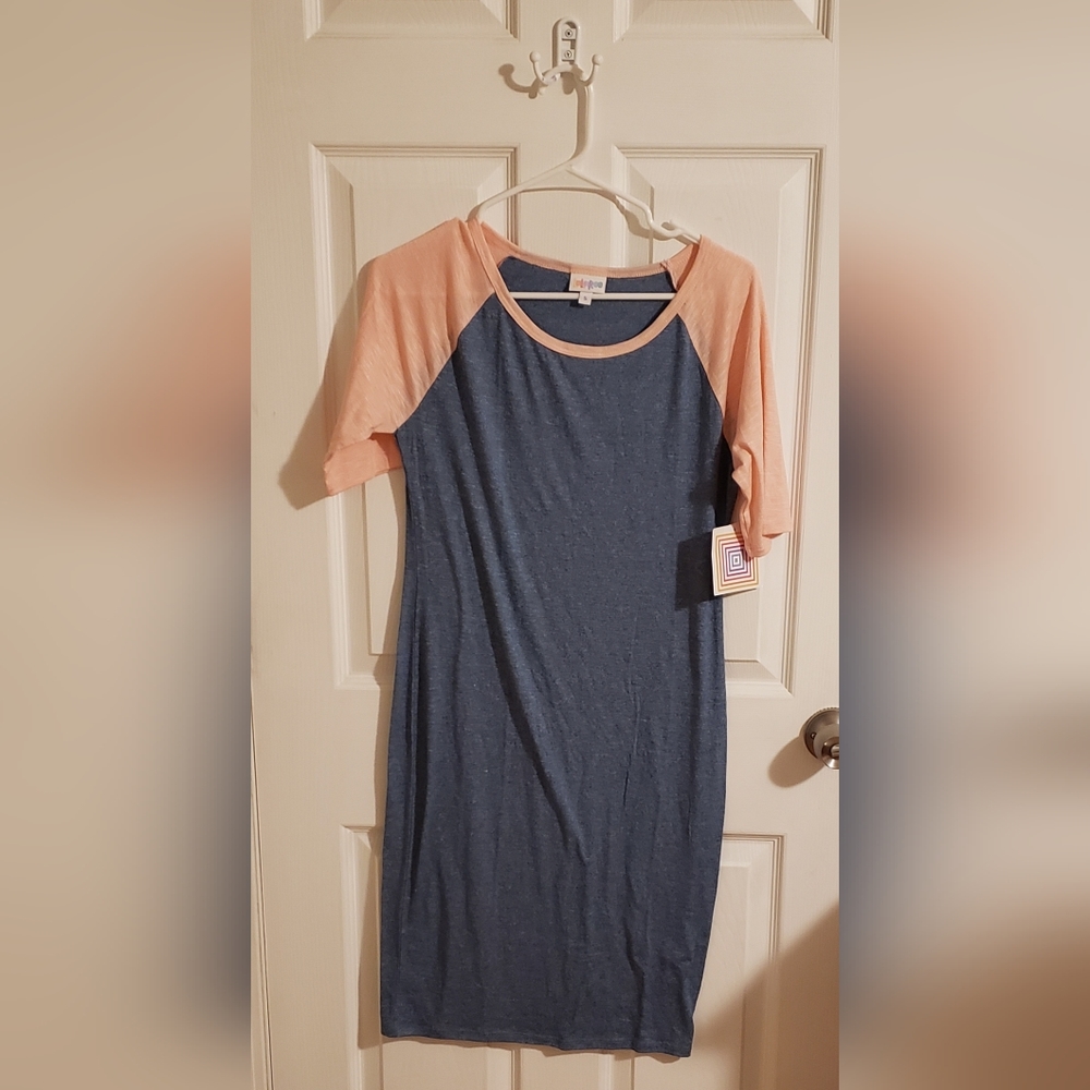 LuLaRoe Julia Dress (Size Small)